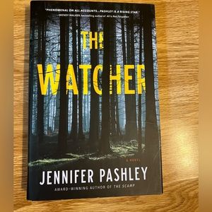 The Watcher Hard Cover Book By Jennifer Pashley NWT